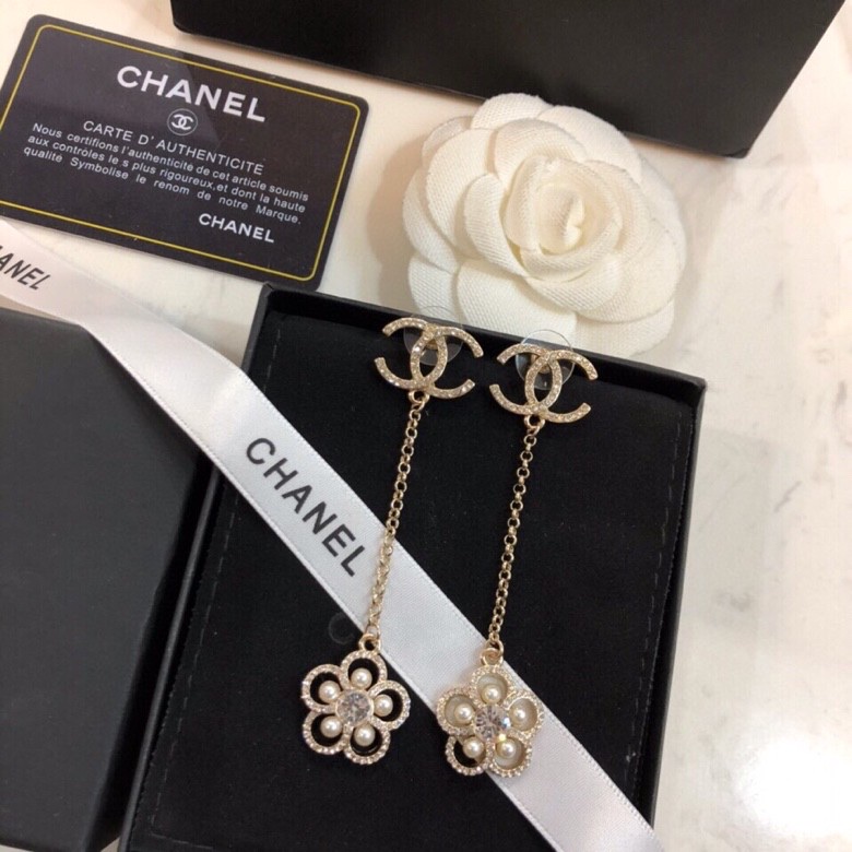 Ch*el earrings